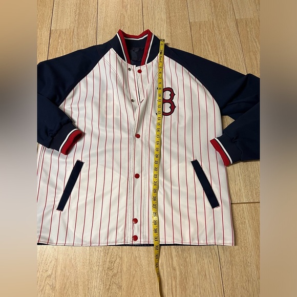 Boston Red Sox Reversible Bomber Style Jacket - Picture 2 of 8